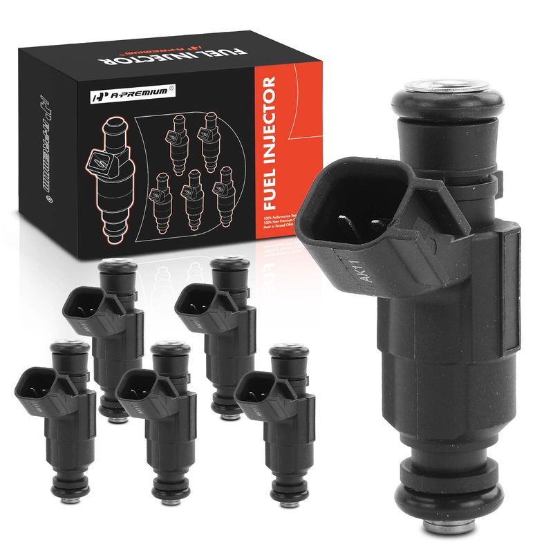 6x Fuel Injector for Cadillac CTS SRX 2004-2006 STS Buick LaCrosse Allure 3.6L