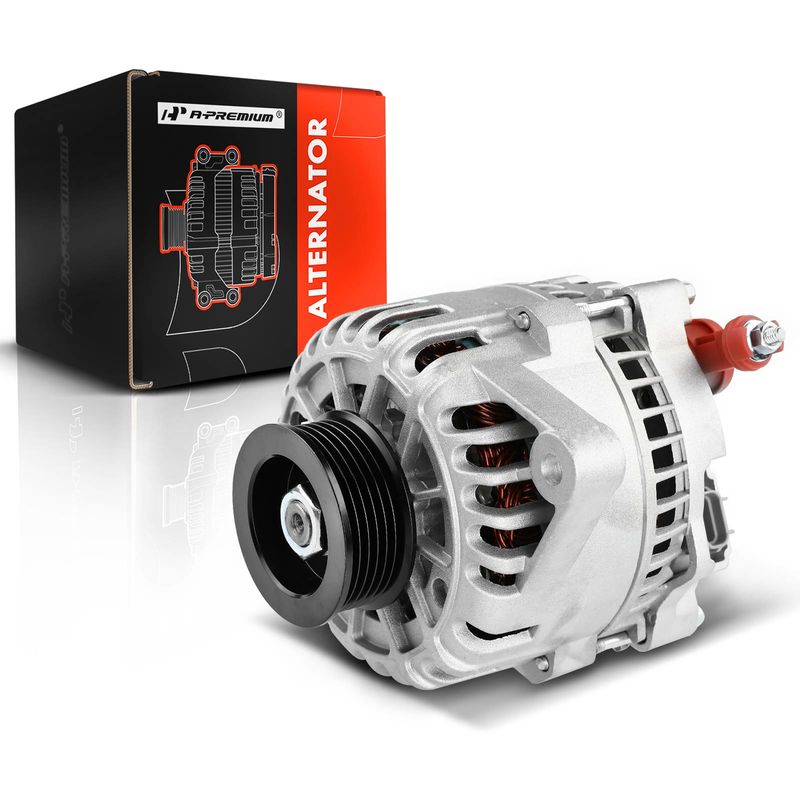Alternator for Ford Mustang 2001-2004 V6 3.8L 3.9L12V CW 6-Groove