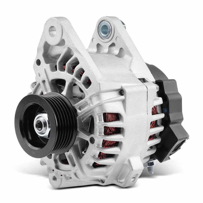 Alternator 120A 12V CW 6-Groove Pulley for Hyundai Tucson 2014-2015 L4 2.0L
