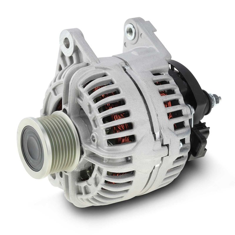 Alternator 136A 12V CW 8-Groove Clutch Pulley for Dodge Ram 2500 Ram 3500 4500