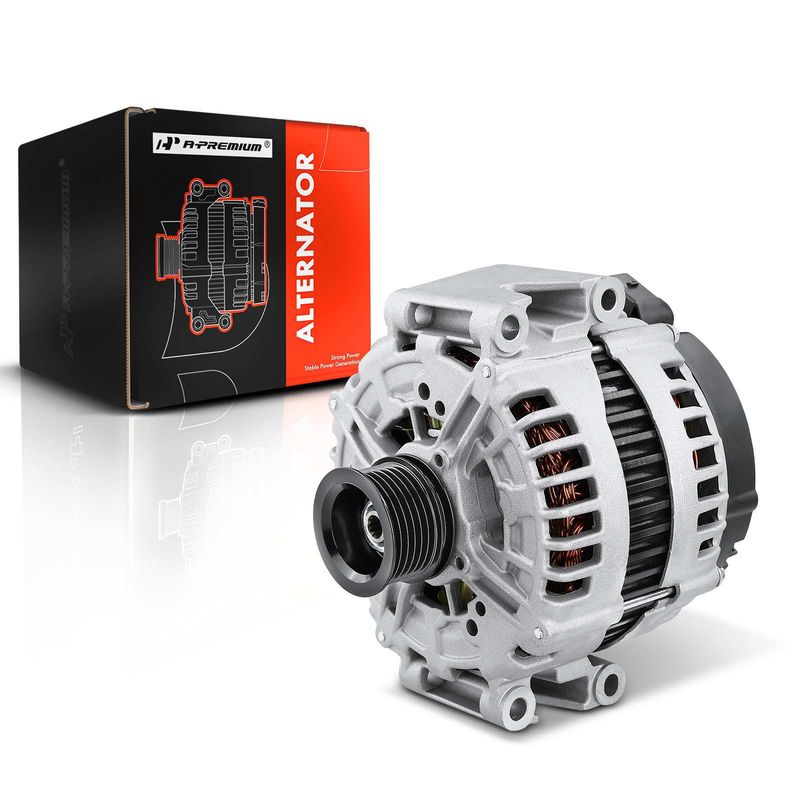 Alternator 220A 12V CW 8-Groove Pulley for Mercedes-Benz W221 C216 CL550 S450