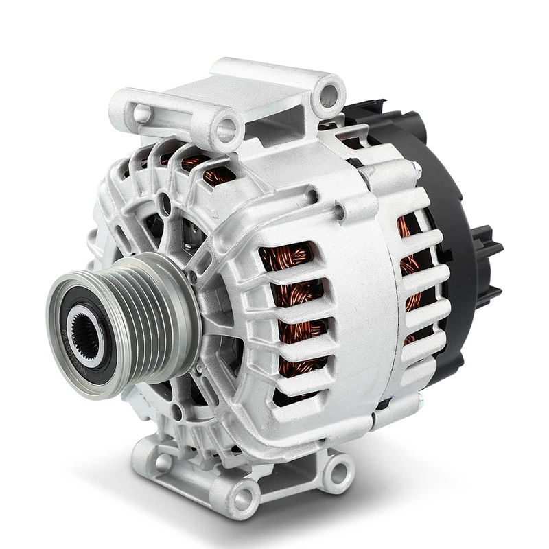 Alternator 150A 12V CW 6-Groove Clutch Pulley for Mercedes-Benz W204 C250 2012