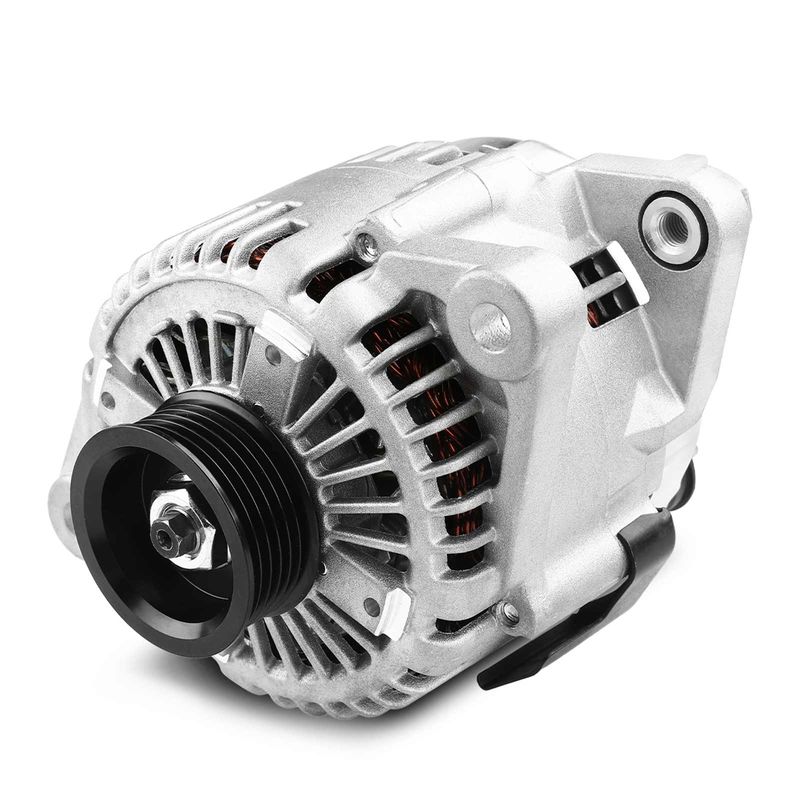 Alternator 130A 12V CW 6-Groove Pulley for Hyundai Santa Fe 2007-2009 Kia 2.7L