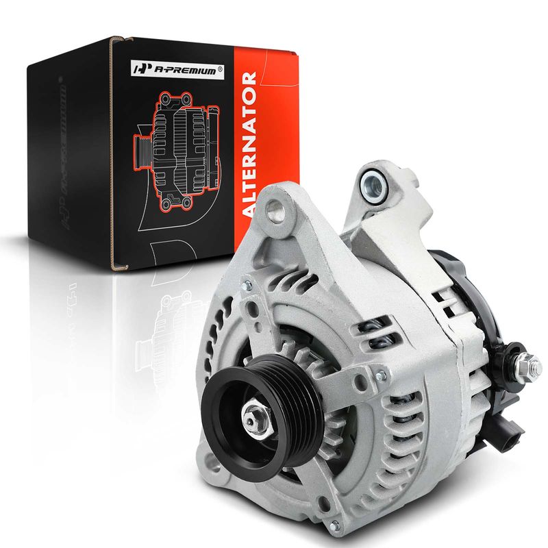 Alternator 150A 12V CW 6-Groove Pulley for Dodge Nitro 2007 2008-2010 V6 4.0L