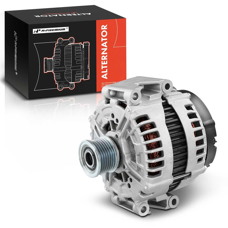 Alternator 220A 12V CW 7-Groove Clutch for Mercedes-Benz ML320 ML350 S350 E350