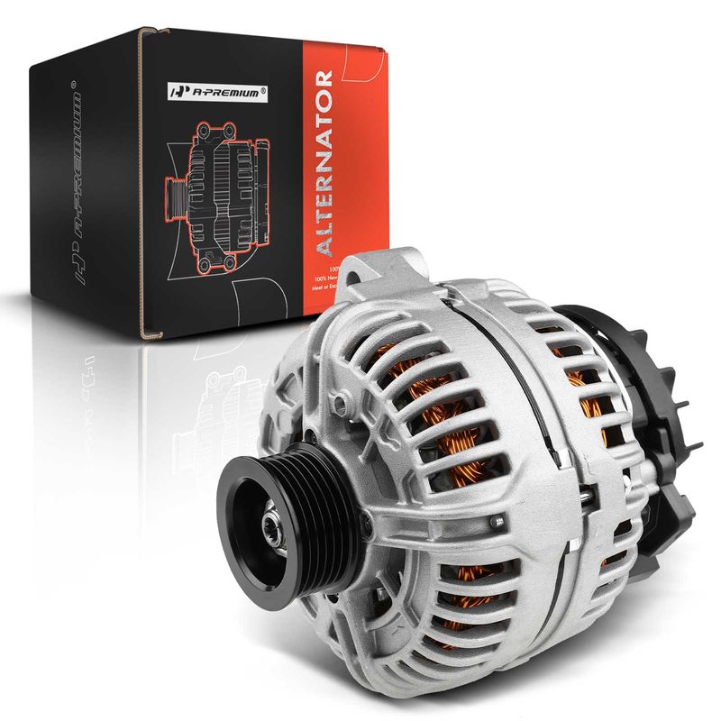 Alternator 160A 12V CW 6-Groove Pulley for Volvo XC90 2003 2004 2005 L6 2.9L