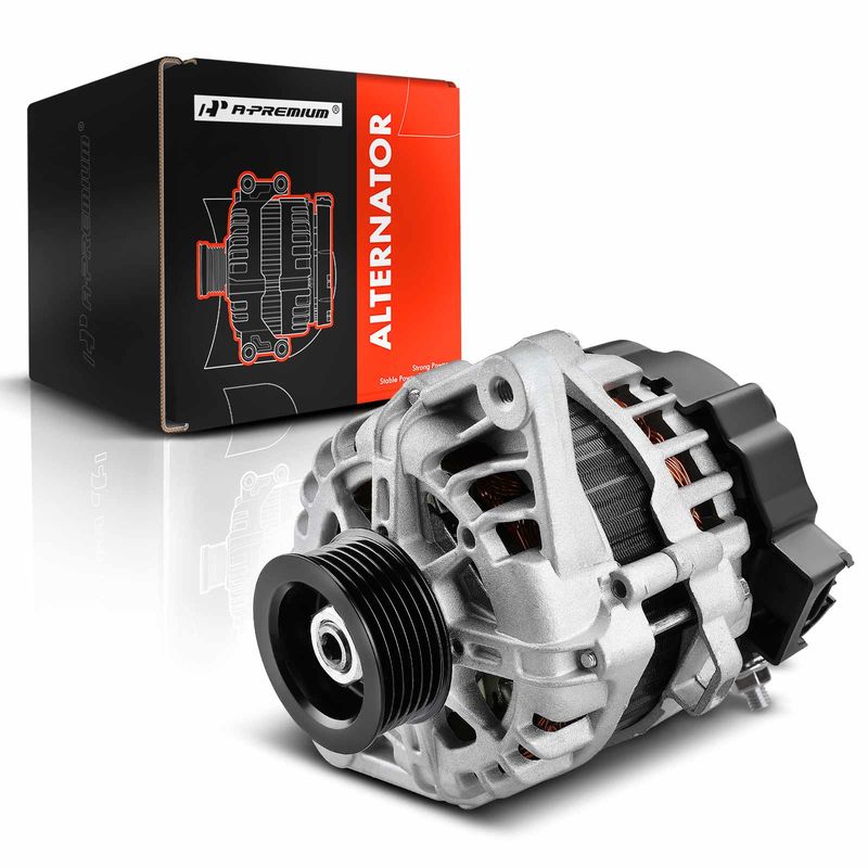 Alternator 90A 12V CW 6-Groove for Hyundai Accent Veloster 12-17 Kia Rio L4 1.6L