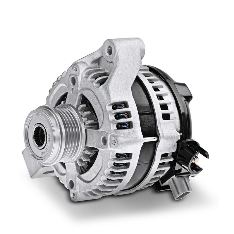 Alternator 150A 12V CW 5-Groove Clutch Pulley for Volvo C70 2006 S40 V50 05-06