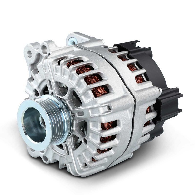Alternator 220A 12V CW 6-Groove Pulley for Audi Q7 2013 2014 2015 V6 3.0L