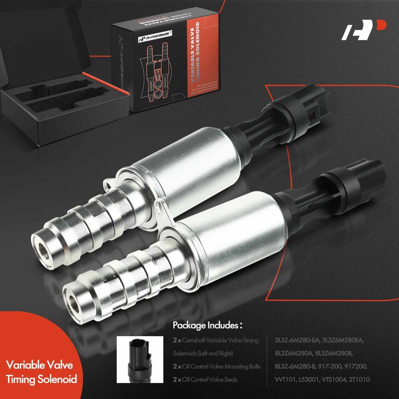 2x VCT Camshaft Timing Solenoid Valve for Ford F-150 04-10 Expedition 4.6L 5.4L