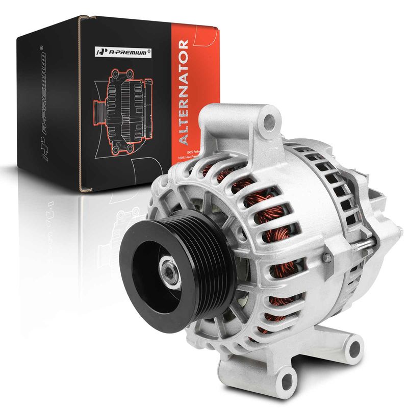 Alternator 110A 12V CW 8-Groove for Ford F-250 350 Super Duty 05-07 Excursion