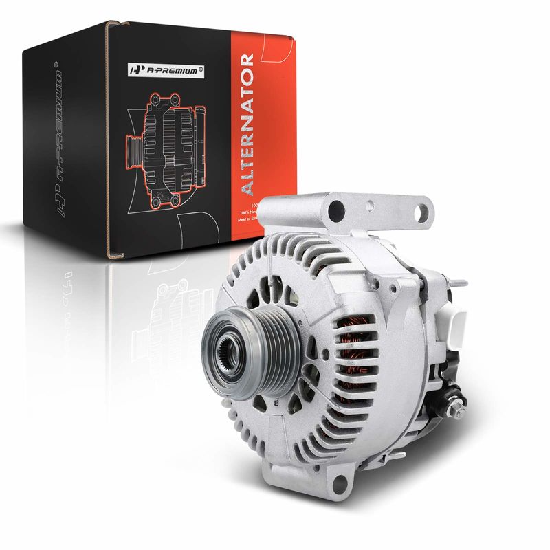 Alternator 130A 12V CW 6-Groove Clutch for Ford Escape 2005-2007 Mazda Tribute