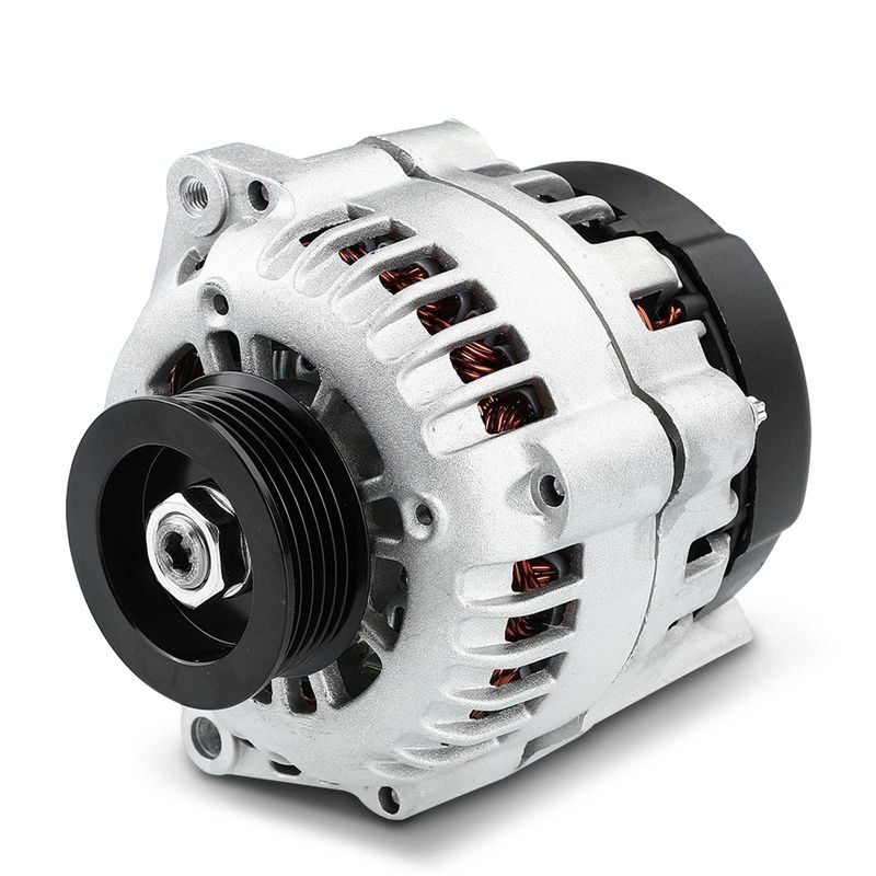 Alternator 100A 12V CW 6-Groove Pulley for Chevy Blazer S10 GMC Sonoma Olds 4.3L