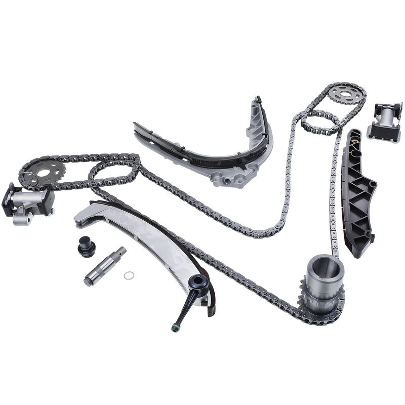 13x Engine Timing Chain Kit for BMW E39 E38 540i 840Ci E53 E52 X5 Z8 4.4L DOHC