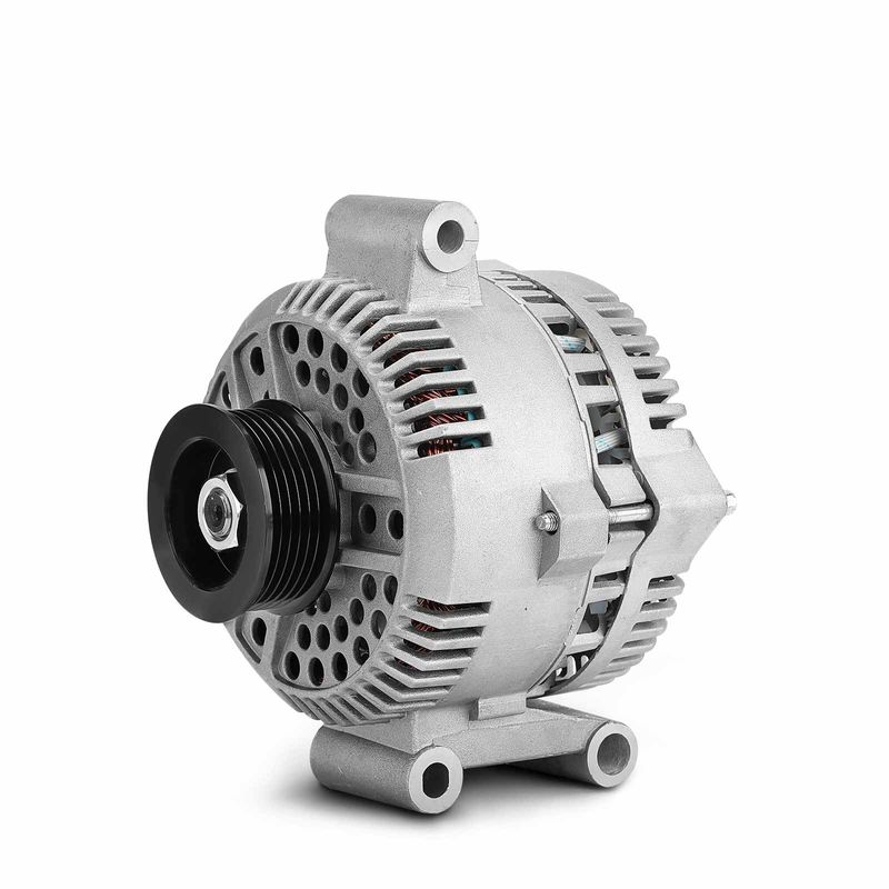 Alternator 130A 12V CW 6-Groove 66mm Pulley for Ford F-150 Econoline F-250 F-350