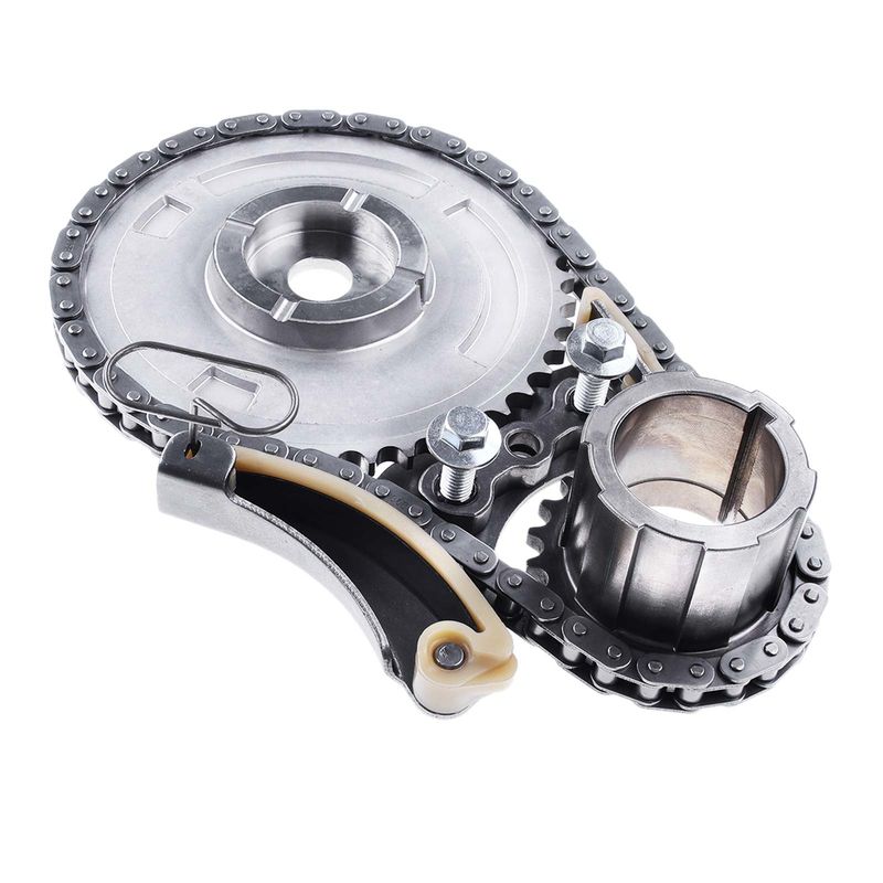 4x Engine Timing Chain Kit for Chevy Silverado 1500 GMC Sierra 1500 Cadillac
