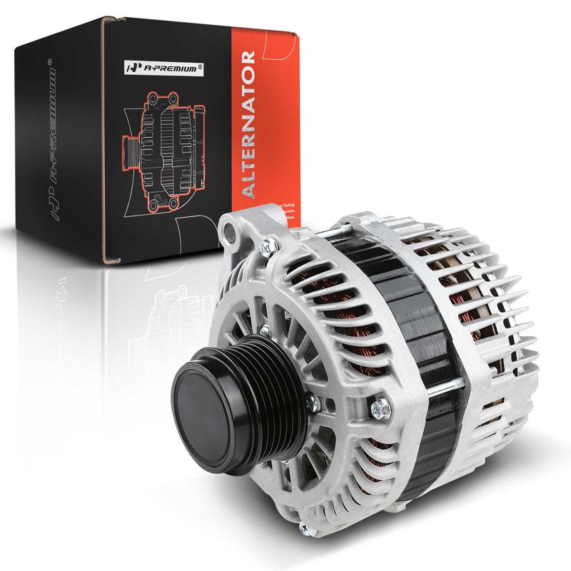 Alternator 140A 12V CW 6-Groove Decoupler for Chrysler Pacifica 2005 2006 3.8L