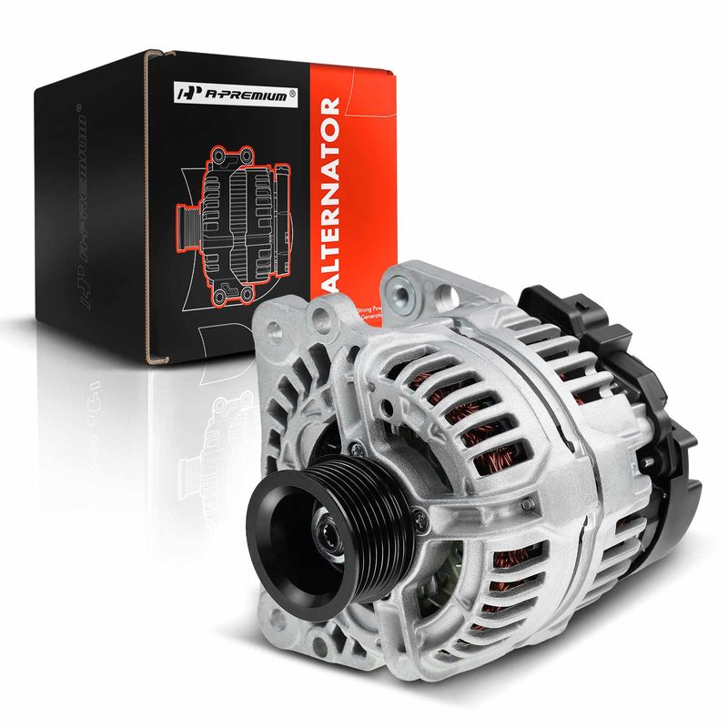 Alternator 140A 12V CW 6-Groove Decoupler Pulley for Chrysler Pacifica 2007-2008