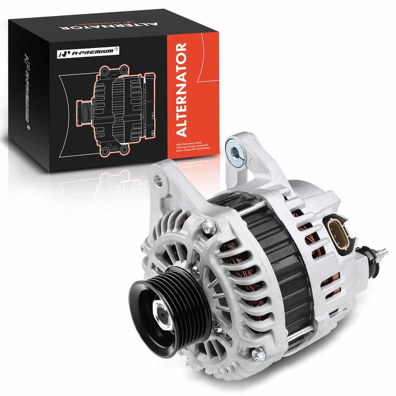 Alternator 120A 12V CW 7-Groove Pulley for Nissan Versa 2009 2010 2011 L4 1.6