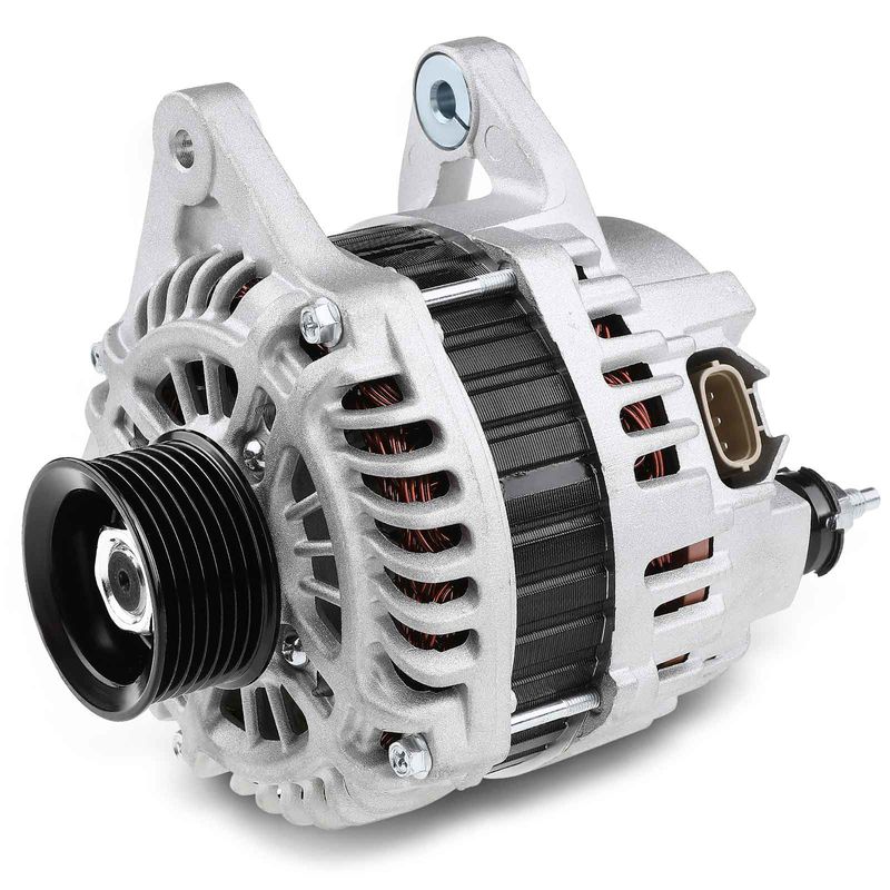 Alternator 120A 12V CW 7-Groove Pulley for Nissan Versa 2009 2010 2011 L4 1.6