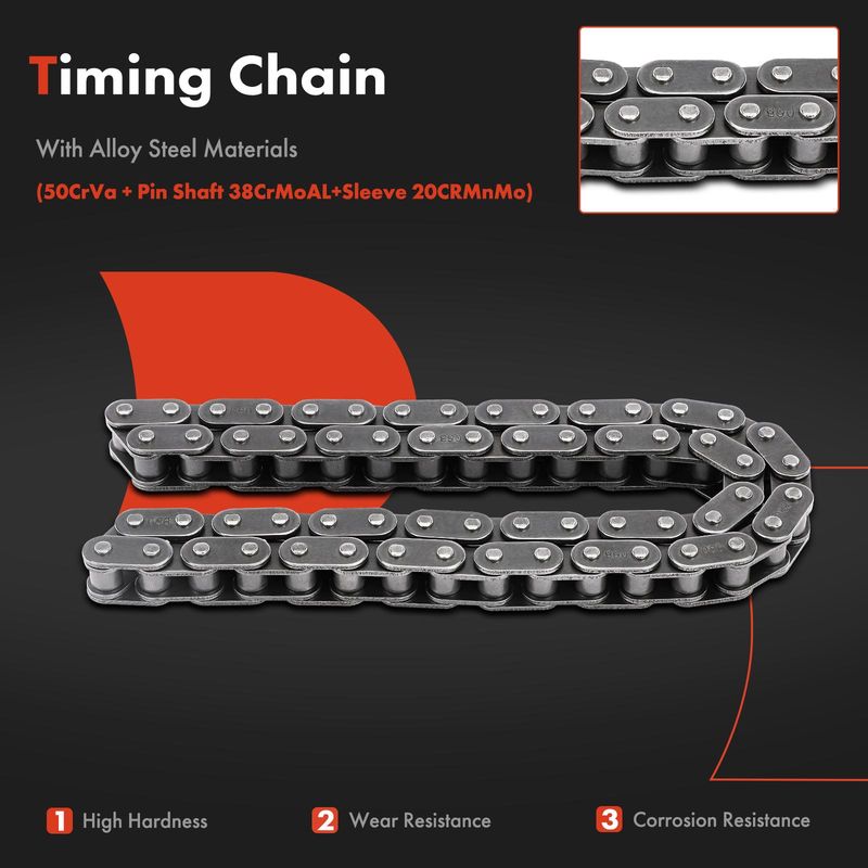 3x Engine Timing Chain Kit for Chevrolet Silverado 1500 GMC Savana 1500 Cadillac