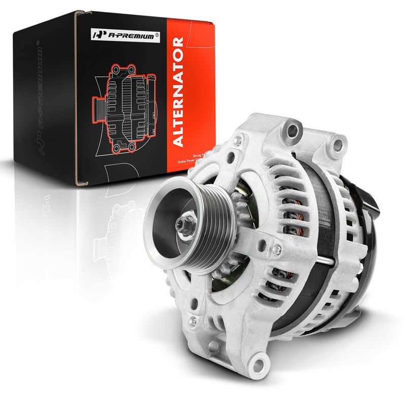 Alternator 120A 12V CW 7-Groove Pulley for Honda Civic 2012-2015 CR-V Acura ILX