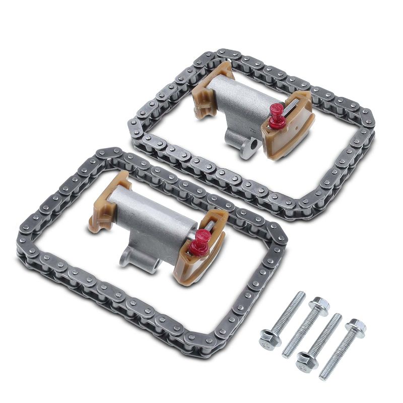 4x Engine Timing Chain Kit for Ford Thunderbird Lincoln LS Jaguar Land Rover
