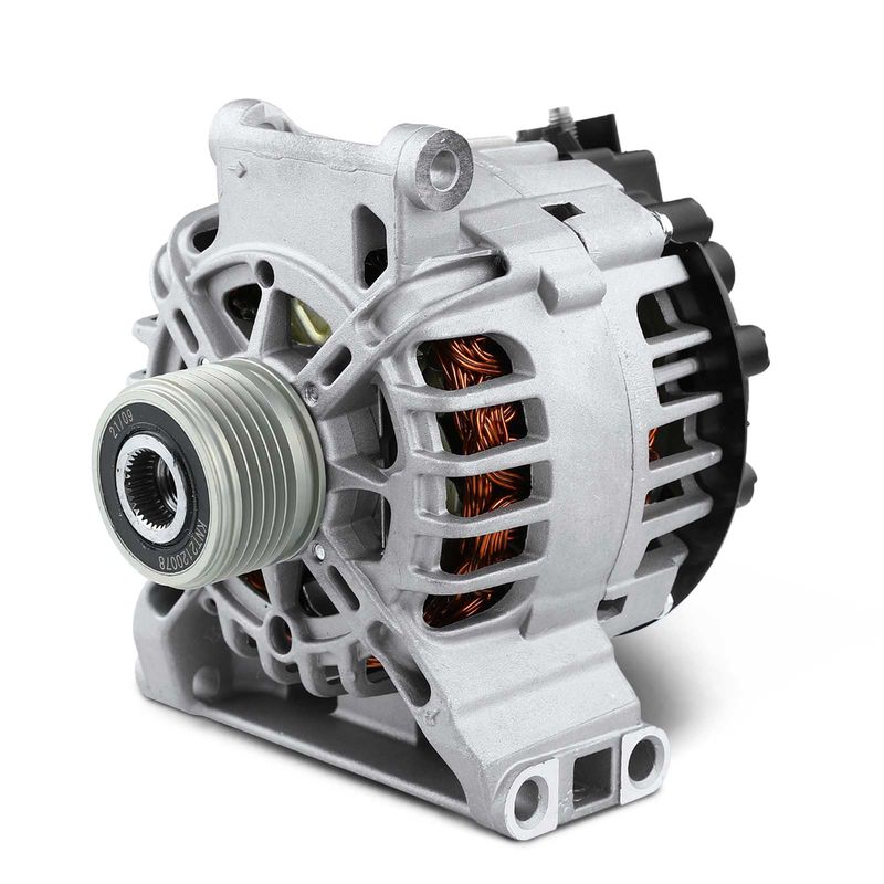 Alternator 115A 12V CW 5-Groove Pulley for Mercedes-Benz W245 B200 06-09 2.0L