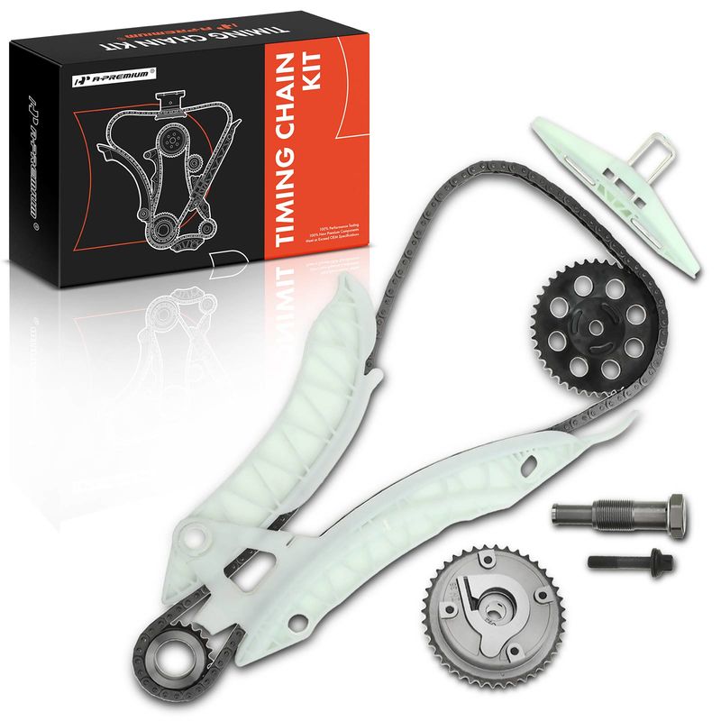 9x Engine Timing Chain Kit with VVT Sprocket for Mini Cooper 2007-2012 1.6L DOHC