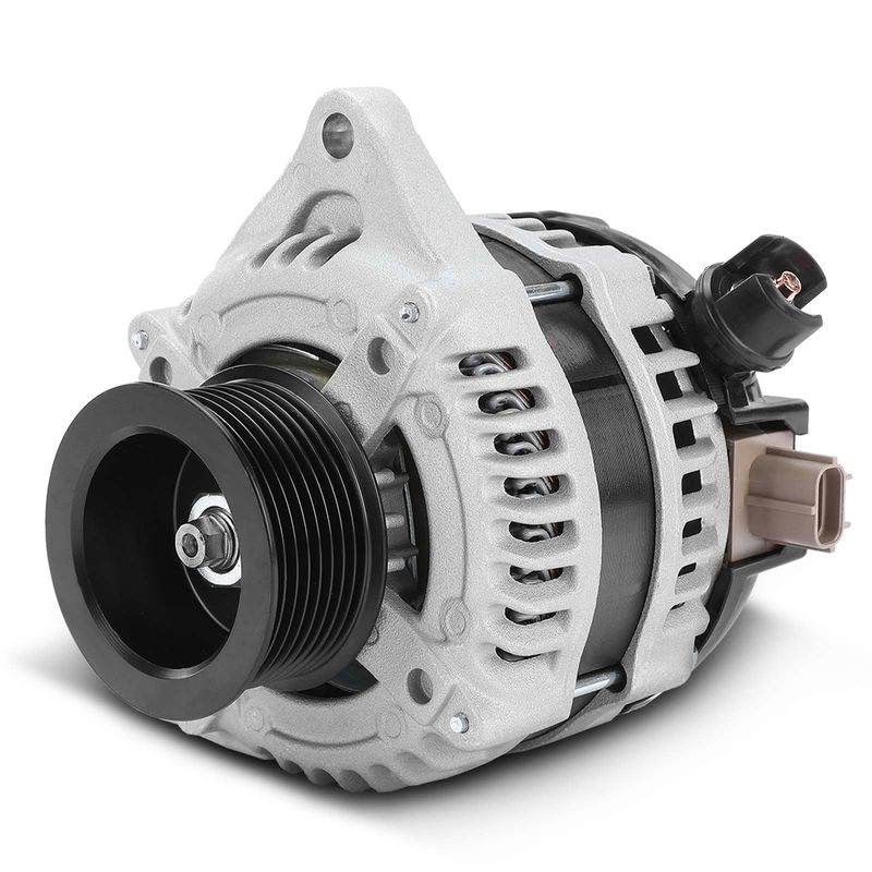 Alternator 12V CW 8-Groove Pulley for Ford F-250 F-350 F-450 F-550 Super Duty