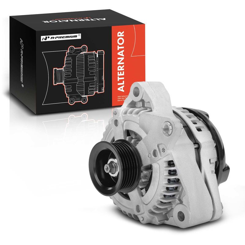 Alternator 130A 12V CW 6-Groove Pulley for Toyota 4Runner Land Cruiser Lexus 4.7L