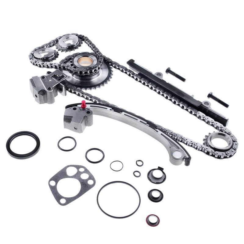 10x Engine Timing Chain Kit for Nissan Frontier 1998-2004 Altima L4 2.4L DOHC