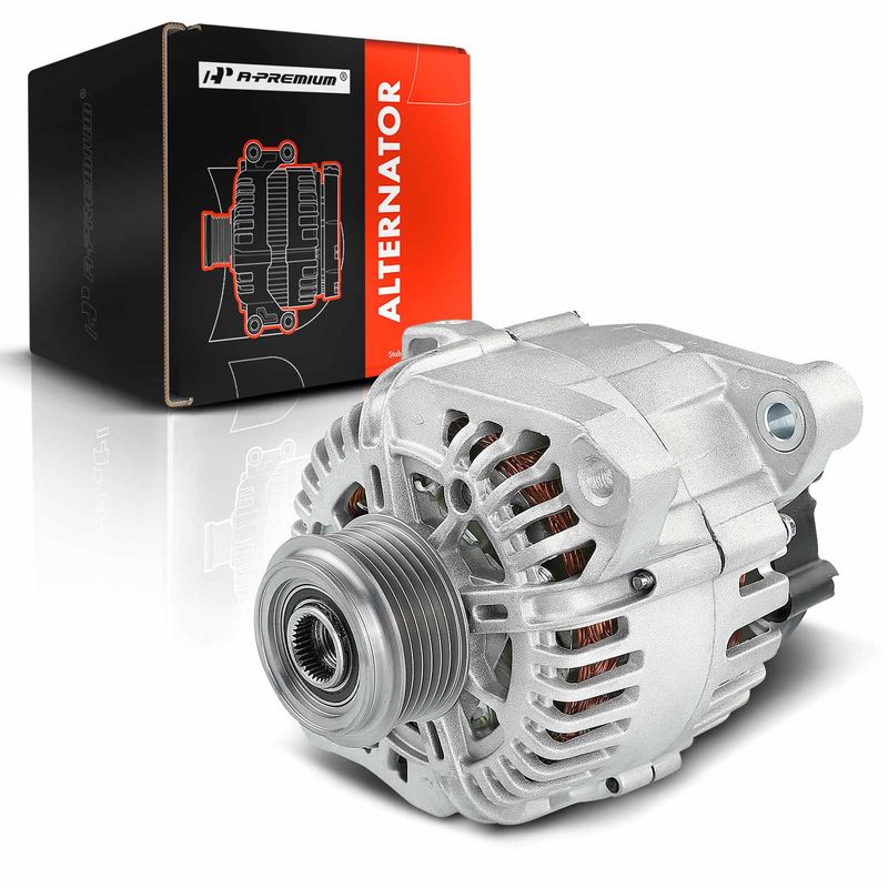 Alternator for Hyundai Sonata 06-10 Kia Forte Magentis 110A 12V CW 6-Groove