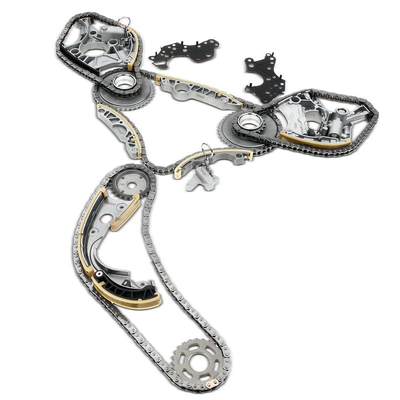 18x Engine Timing Chain Kit for Audi A4 05-08 A4 Quattro A6 A6 Quattro 3.2L DOHC