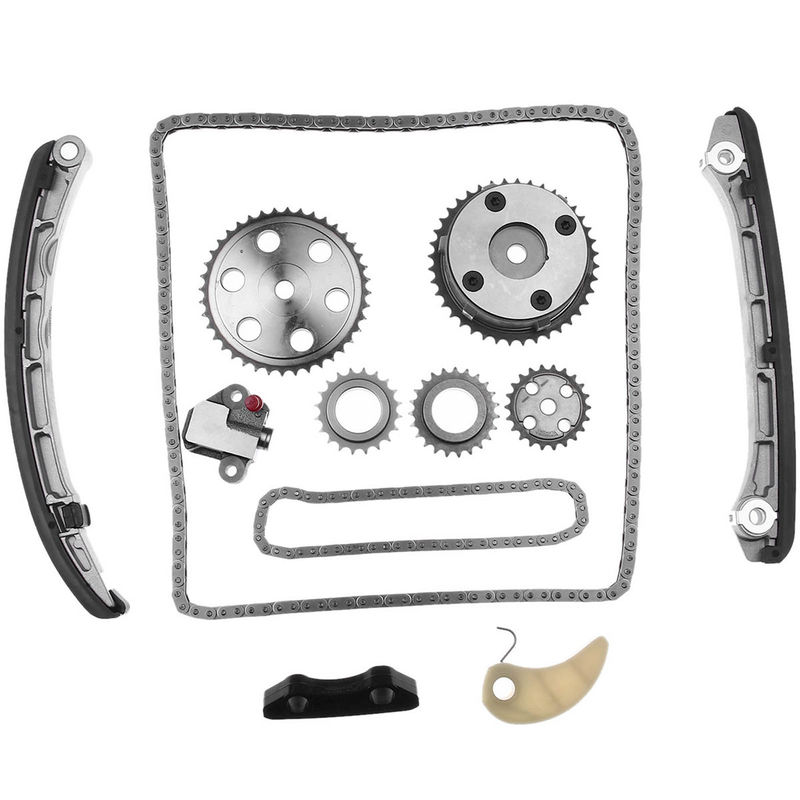 12x Engine Timing Chain Kit with VVT Acuator Gear for Mazda 3 6 CX-7 2.3L Turbo