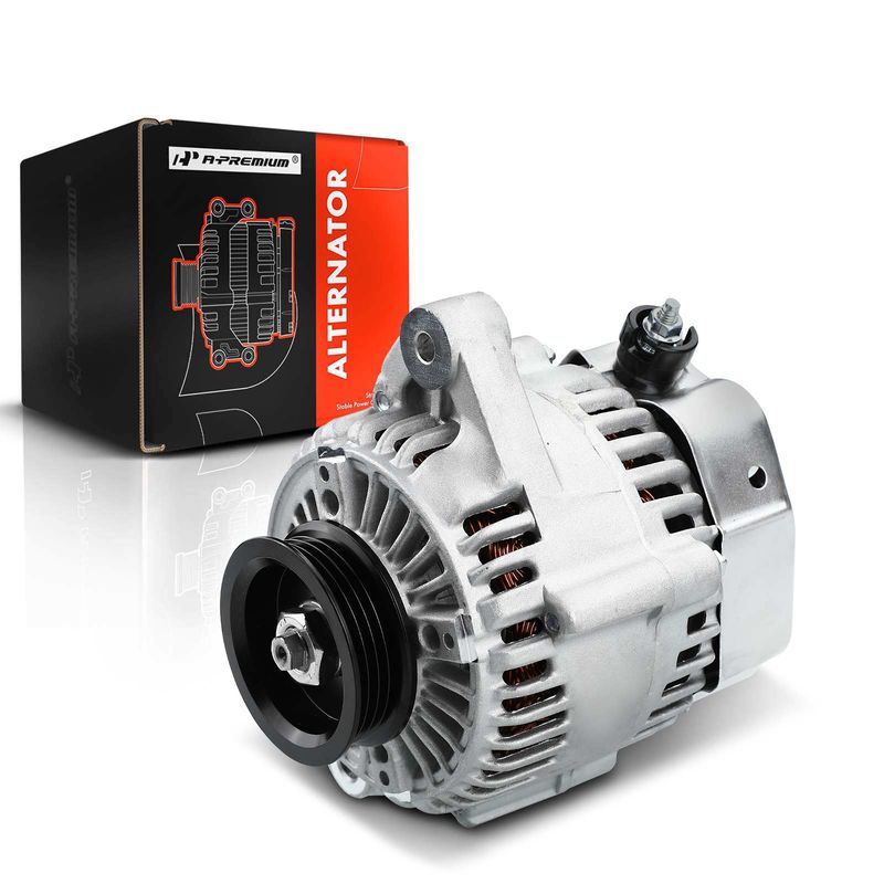 Alternator 95A 12V CCW 4-Groove Pulley for Honda CR-V 1997-2001 L4 2.0L