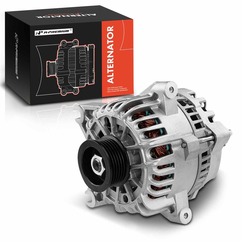 Alternator 110A 12V CW 6-Groove for Ford Excursion 2002-2005 F-250 Super Duty