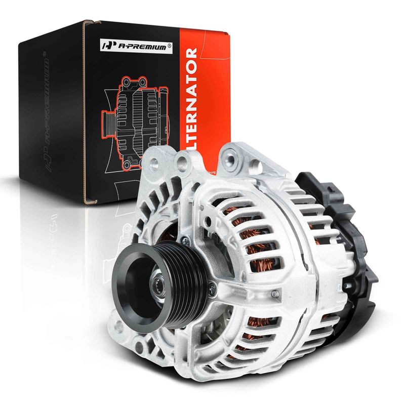 Alternator 90A 12V CW 6-Groove for VW Beetle 1999-2005 Golf Jetta L4 1.8L 2.0L