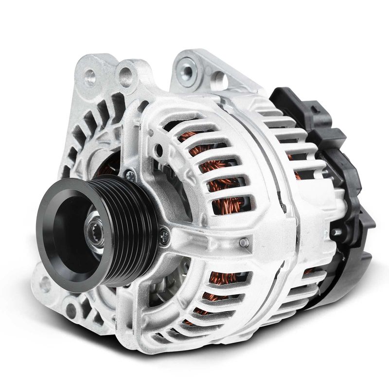 Alternator 90A 12V CW 6-Groove for VW Beetle 1999-2005 Golf Jetta L4 1.8L 2.0L