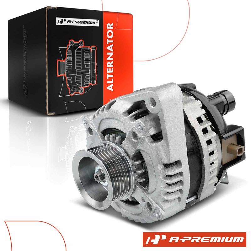 Alternator for Honda Crosstour 2012-2015 L4 2.4L 130A 12V CW 7-Groove