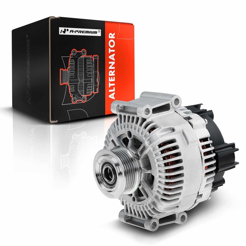 Alternator for Audi A6 2006-2008 A6 Quattro 2005-2008 3.2L 180A 6-Groove Clutch