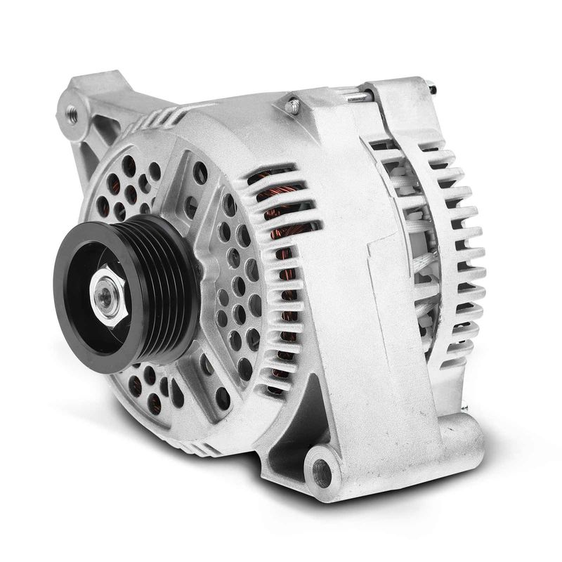 Alternator for Ford F-150 F-250 F-350 F53 E-150 Econoline 130A 12V CW 6-Groove