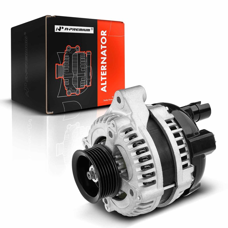 Alternator for Honda Odyssey 2002-2004 Pilot Acura MDX 130A/12V 6-Groove CW