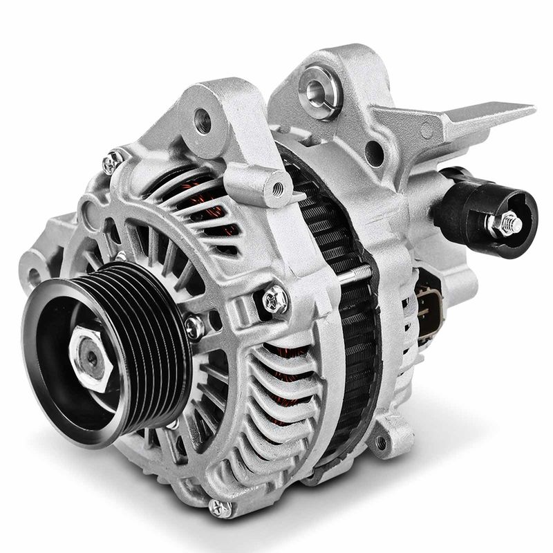 Alternator for Honda Civic 2006 2007-2011 L4 1.8L 80A/12V CW 7-Groove Pulley