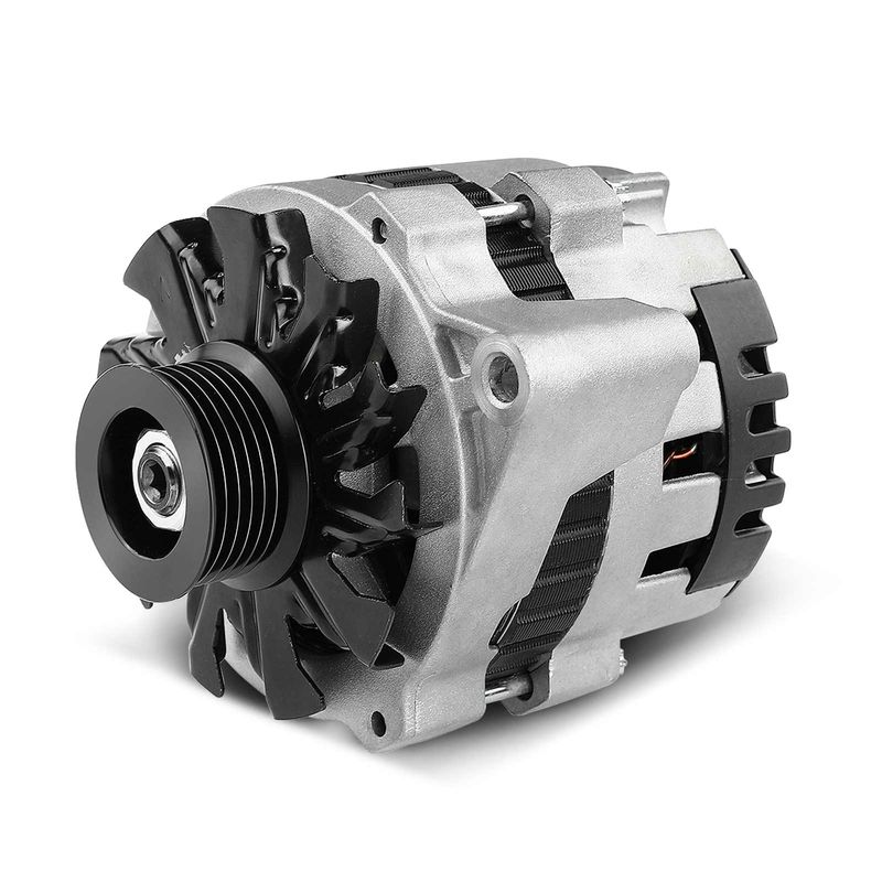 Alternator for Chevrolet Corvette 1986 V8 5.7L 105A/12V CW 6-Groove Pulley