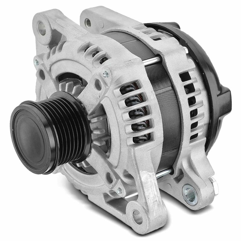 Alternator 130A 12V CW 7-Groove Clutch Pulley for Toyota RAV4 2006-2008