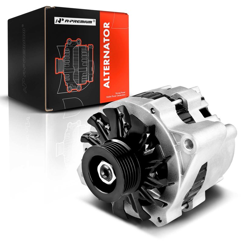 Alternator for Chevrolet Corvette 1987-1991 V8 5.7L 105A/12 V CW 6-Groove