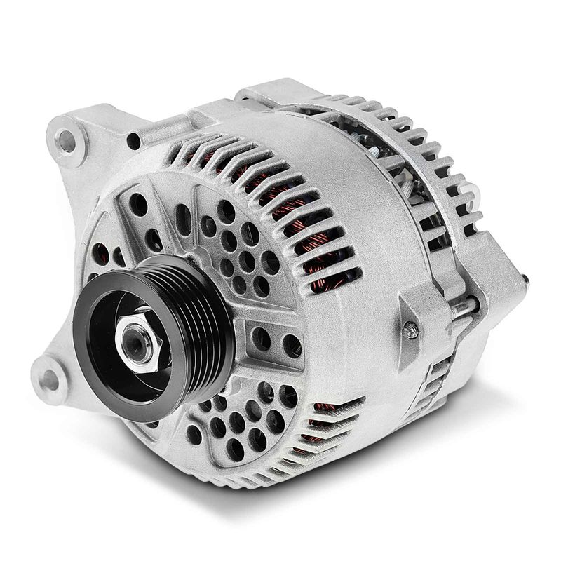 Alternator 130A 12V CW 6-Groove Pulley for Ford E-150 E-250 2004-2008 Lincoln
