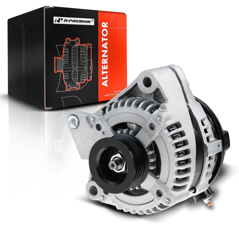 Alternator for Toyota Sequoia TundrA 2003-2009 4.7L 130A/12V CW 6-Groove Pulley