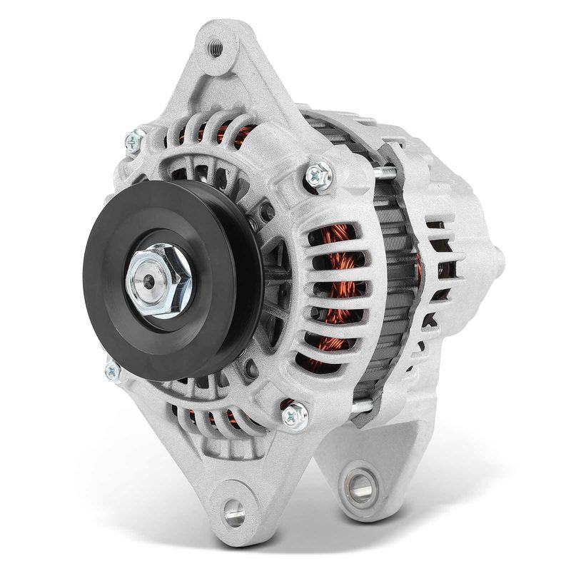 Alternator 80A 12V CW 1-Groove Pulley for Caterpillar 236D 242D 246D 257D 262D